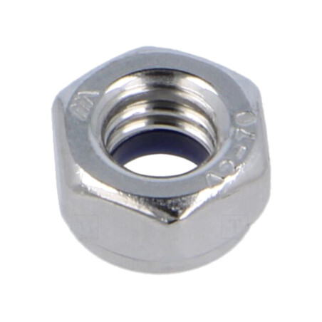 Piuliţă; hexagonală; M6; 1; oțel inoxidabil A2; 10mm; BN 637
