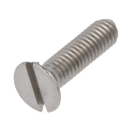 Şurub; M2,5x10; 0,45; Cap: îngropat; crestat; 0,6mm; DIN 963A