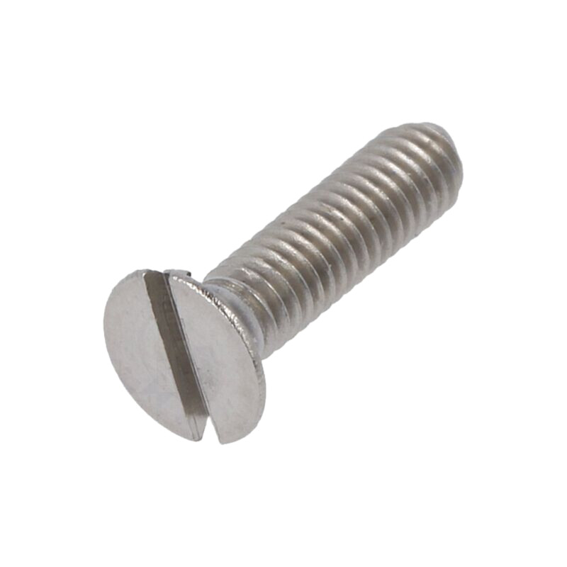 Şurub; M2,5x10; 0,45; Cap: îngropat; crestat; 0,6mm; DIN 963A Şurub; M2,5x10; 0,45; Cap: îngropat; crestat; 0,6mm; DIN 963A