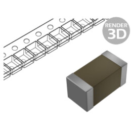 Condensator: ceramic; 1uF; 50V; X7R; ±10%; SMD; 1206