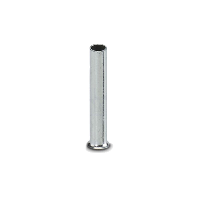 Vârf: tub de capăt; neizolat; cupru; 1,5mm2; cositorit; pe cablu