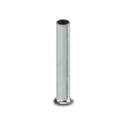 Vârf: tub de capăt; neizolat; cupru; 1,5mm2; cositorit; pe cablu