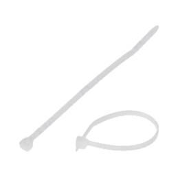 Colier de strângere; L: 79mm; W: 2,3mm; naturală; poliamidă; 80N