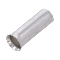 Vârf: tub de capăt; neizolat; cupru; 6mm2; 12mm; cositorit; crimpat