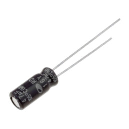 Condensator: electrolitic; THT; 47uF; 16VDC; Ø5x11mm; Raster: 2mm