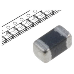 Ferită: talon; Imp.@ 100MHz: 600Ω; SMD; 1,8A; 1206; R: 100mΩ