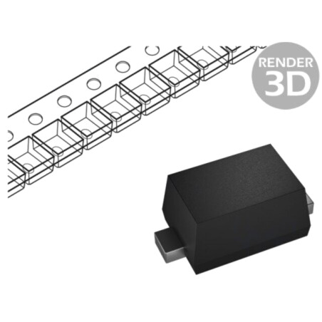 Diodă: comutaţie; SMD; 100V; 0,2A; 6ns; SOD523; Ufmax: 1,25V; Ir: 30uA