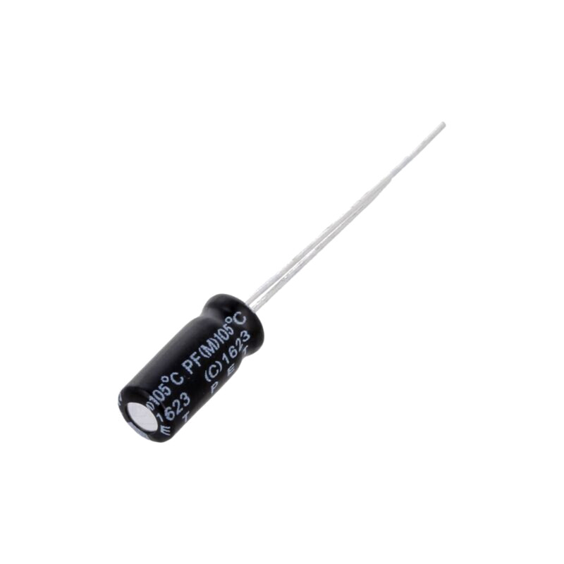 Condensator: electrolitic; THT; 15uF; 63VDC; Ø5x11mm; Raster: 2mm Condensator: electrolitic; THT; 15uF; 63VDC; Ø5x11mm; Raster: 2mm