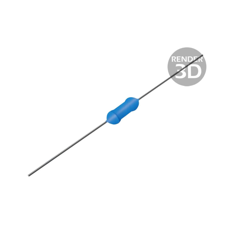 Rezistor: metal film; THT; 120kΩ; 1W; ±1%; Ø0,54x28mm; Ø3,5x10mm Rezistor: metal film; THT; 120kΩ; 1W; ±1%; Ø0,54x28mm; Ø3,5x10mm