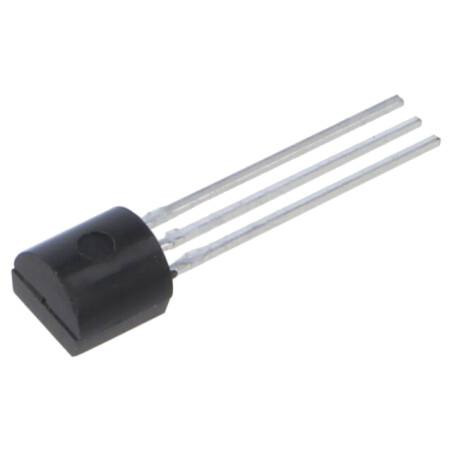 Tranzistor: NPN; bipolar; 45V; 0,1A; 0,625W; TO92