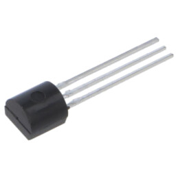 Tranzistor: NPN; bipolar; 45V; 0,1A; 0,625W; TO92