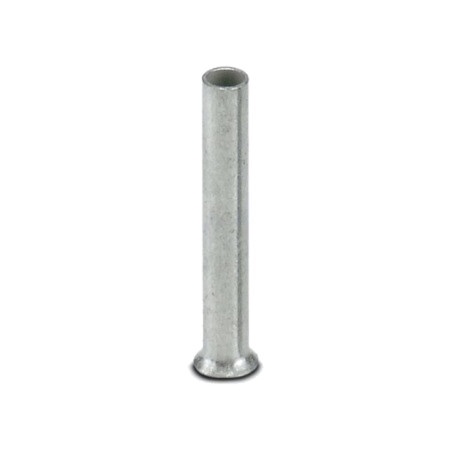 Vârf: tub de capăt; neizolat; cupru; 0,75mm2; cositorit; pe cablu
