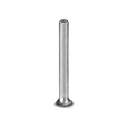 Vârf: tub de capăt; neizolat; cupru; 1mm2; cositorit; pe cablu