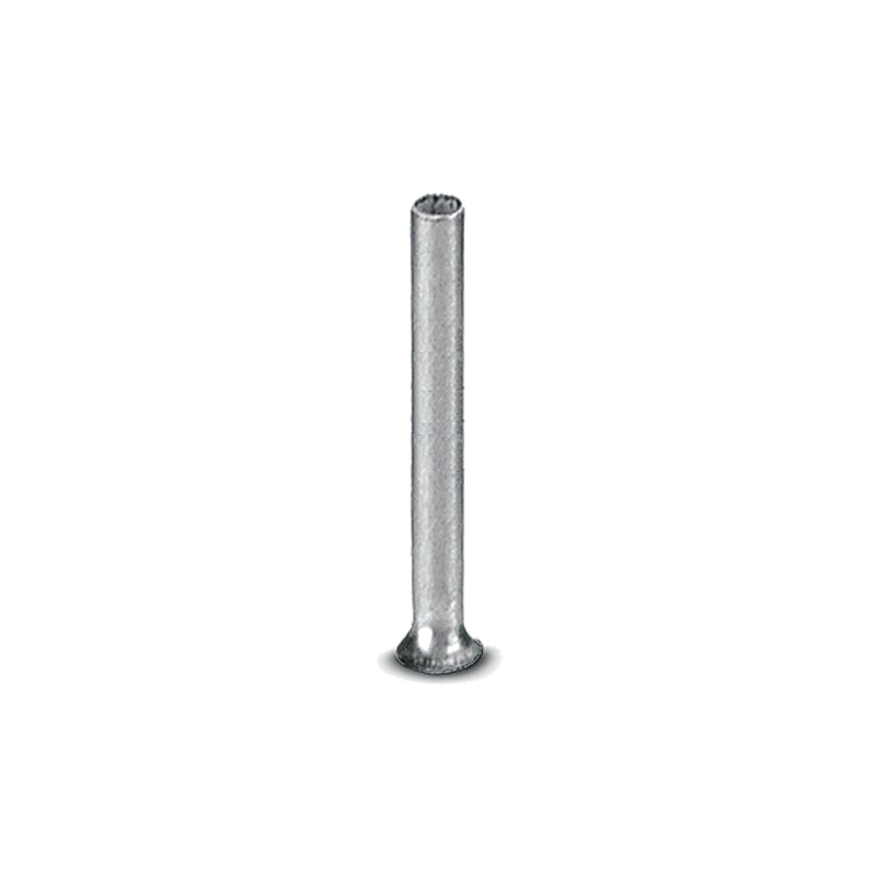 Vârf: tub de capăt; neizolat; cupru; 1mm2; cositorit; pe cablu