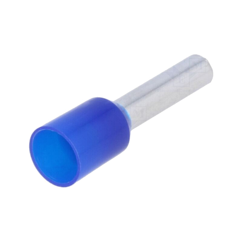 Vârf: tub de capăt; izolată; cupru; 2,5mm2; 10mm; cositorit Vârf: tub de capăt; izolată; cupru; 2,5mm2; 10mm; cositorit
