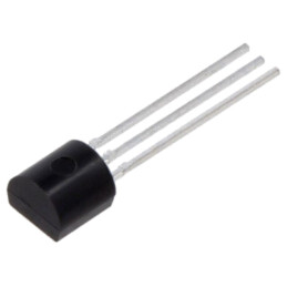 Tranzistor: NPN; bipolar; 45V; 0,1A; 0,625W; TO92