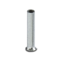 Vârf: tub de capăt; neizolat; cupru; 0,75mm2; cositorit; pe cablu