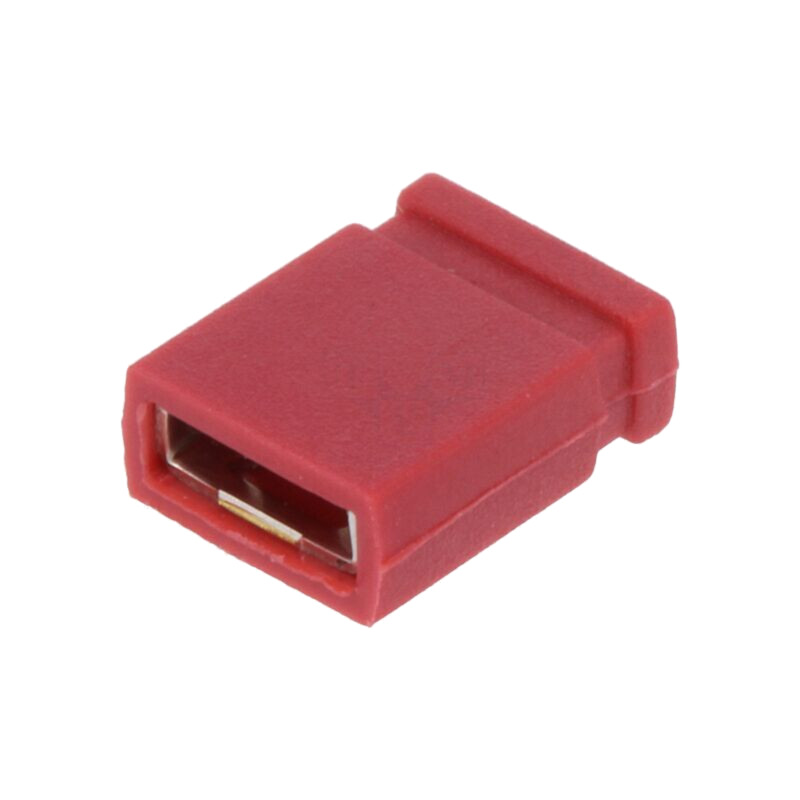 Conector: şiruri pini; jumper; mamă; 2,54mm; 1x2; Versiune: închise