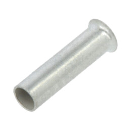 Vârf: tub de capăt; neizolat; cupru; 1,5mm2; 8mm; cositorit