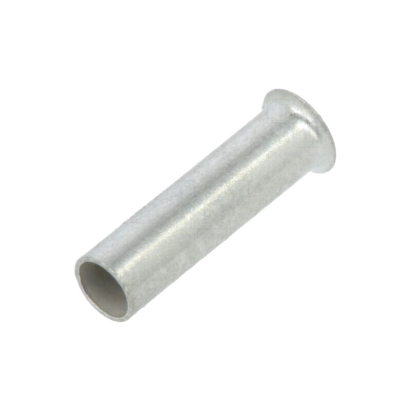 Vârf: tub de capăt; neizolat; cupru; 1,5mm2; 8mm; cositorit Vârf: tub de capăt; neizolat; cupru; 1,5mm2; 8mm; cositorit