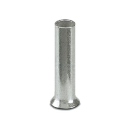 Vârf: tub de capăt; neizolat; cupru; 0,5mm2; cositorit; pe cablu