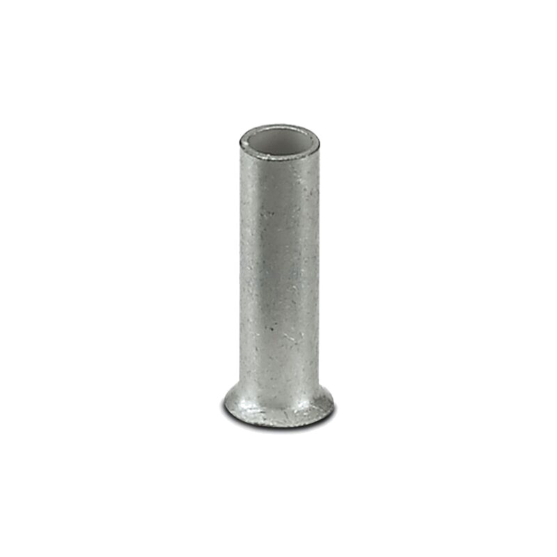 Vârf: tub de capăt; neizolat; cupru; 0,75mm2; 6mm; cositorit