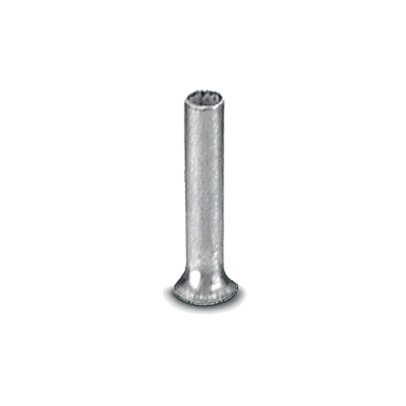 Vârf: tub de capăt; neizolat; cupru; 1mm2; cositorit; pe cablu; 6mm