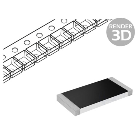Rezistor: thick film; SMD; 0603; 100Ω; 0,1W; ±1%; -55÷155°C