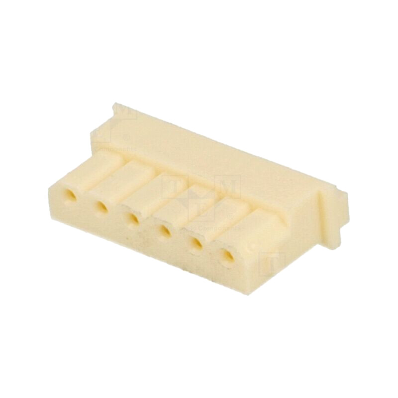 Conector: cablu-placă; mufă; mamă; PIN: 6; A2506; 250V; UL94V-0; 1x6 Conector: cablu-placă; mufă; mamă; PIN: 6; A2506; 250V; UL94V-0; 1x6