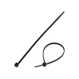 Colier de strângere; L: 135mm; W: 2,5mm; neagră; poliamidă; UL94V-2