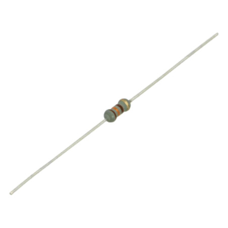 Rezistor: carbon; THT; 130Ω; 500mW; ±5%; Ø0,54x28mm; Ø2,5x6,8mm