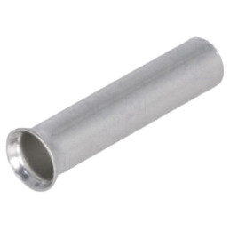 Vârf: tub de capăt; neizolat; cupru; 2,5mm2; 12mm; cositorit