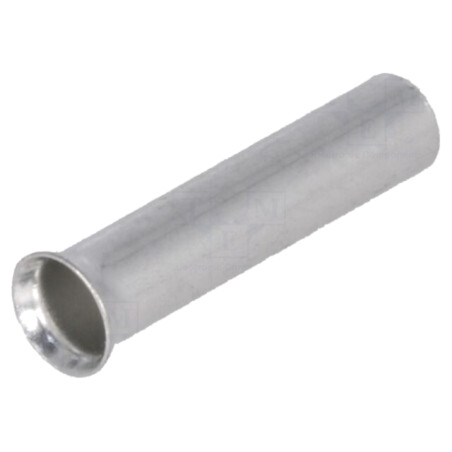 Vârf: tub de capăt; neizolat; cupru; 2,5mm2; 12mm; cositorit