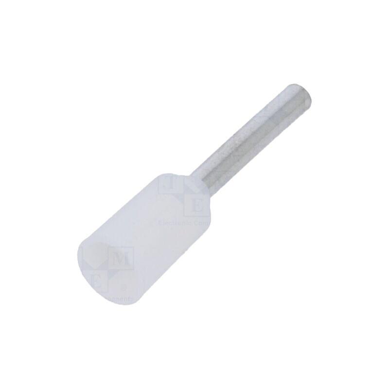 Vârf: tub de capăt; izolată; cupru; 0,5mm2; 8mm; cositorit; crimpat Vârf: tub de capăt; izolată; cupru; 0,5mm2; 8mm; cositorit; crimpat