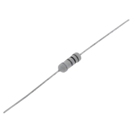 Rezistor: metal oxide; THT; 560kΩ; 1W; ±5%; Ø0,6x26mm; Ø3,2x9mm