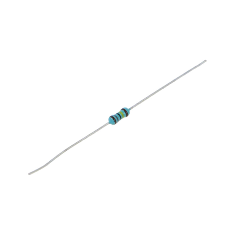 Rezistor: metal film; THT; 1,8MΩ; 0,6W; ±1%; Ø0,6x28mm; Ø2,5x6,8mm Rezistor: metal film; THT; 1,8MΩ; 0,6W; ±1%; Ø0,6x28mm; Ø2,5x6,8mm
