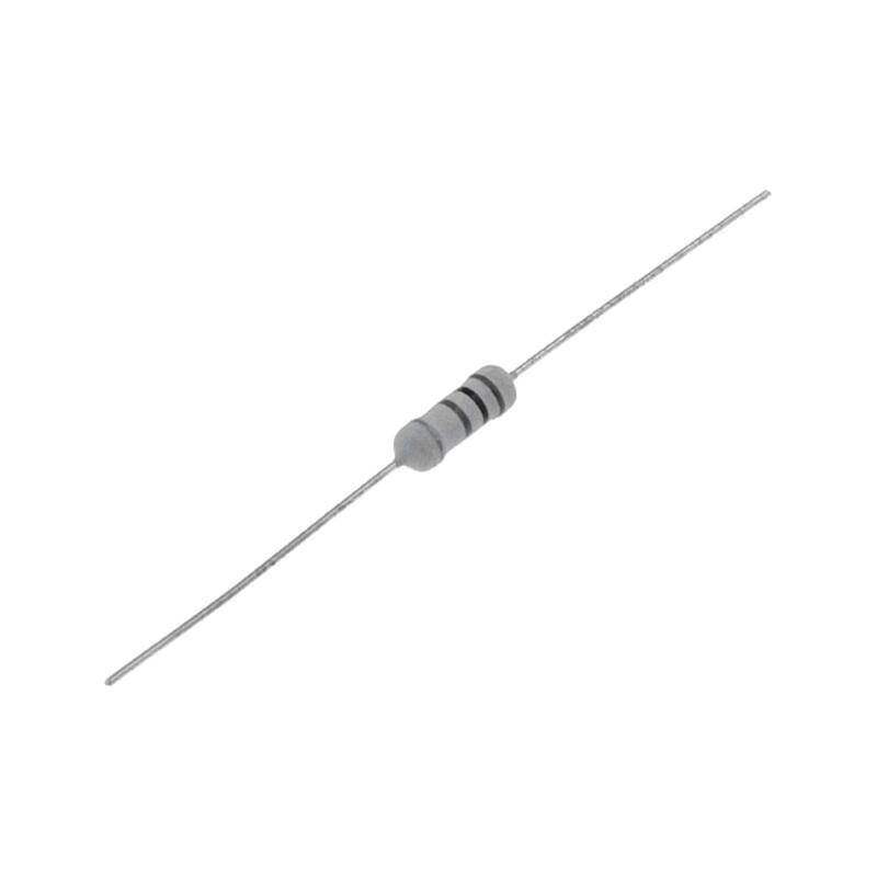 Rezistor: metal oxide; THT; 470kΩ; 1W; ±5%; Ø0,6x26mm; Ø3,2x9mm Rezistor: metal oxide; THT; 470kΩ; 1W; ±5%; Ø0,6x26mm; Ø3,2x9mm