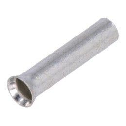 Vârf: tub de capăt; neizolat; cupru; 1,5mm2; 10mm; cositorit