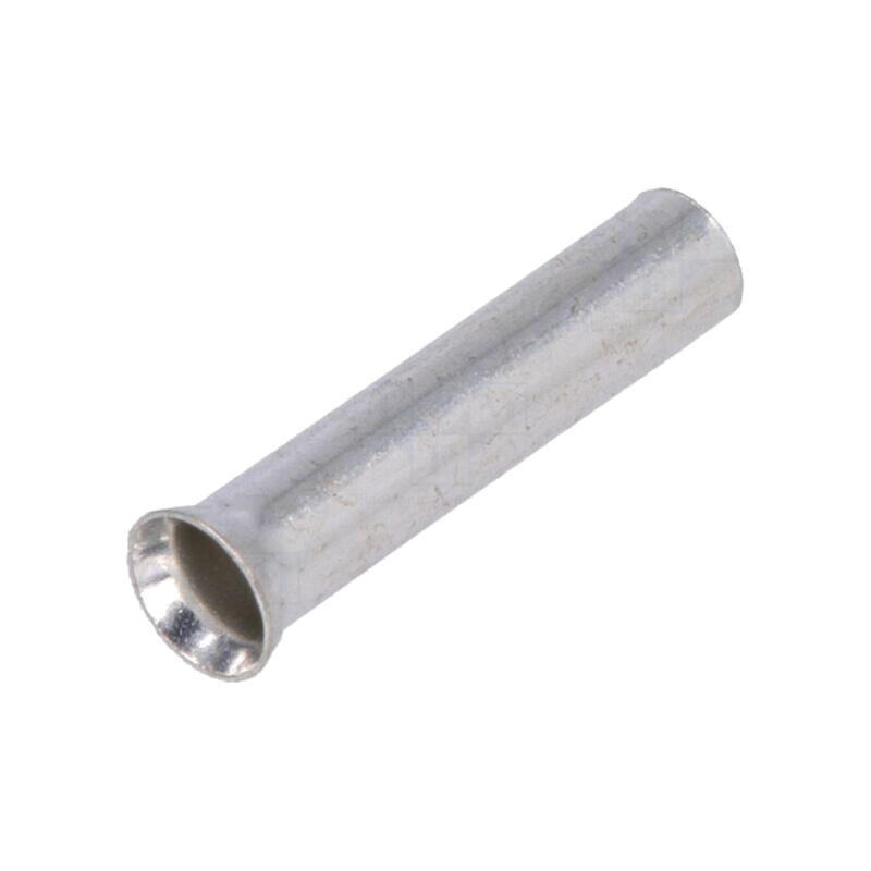 Vârf: tub de capăt; neizolat; cupru; 1,5mm2; 10mm; cositorit