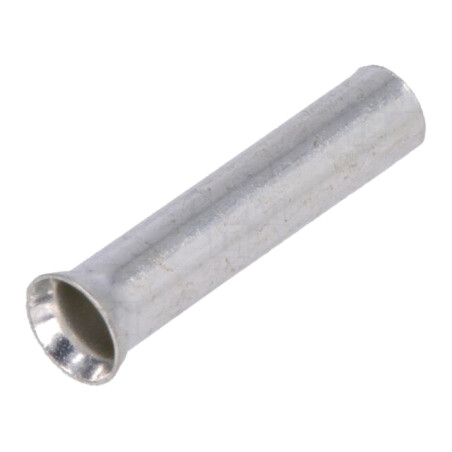 Vârf: tub de capăt; neizolat; cupru; 1,5mm2; 10mm; cositorit