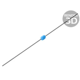 Rezistor: metal film; THT; 2,4kΩ; 0,4W; ±1%; Ø0,45x28mm; Ø1,9x3,7mm