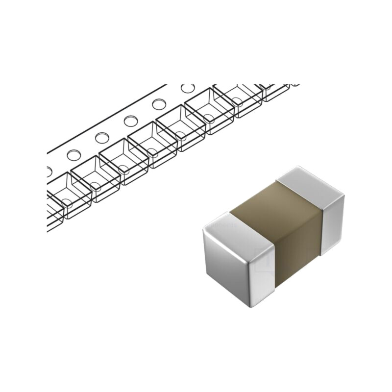 Condensator: ceramic; MLCC; 2,2nF; 50V; C0G (NP0); ±2%; SMD; 0402 Condensator: ceramic; MLCC; 2,2nF; 50V; C0G (NP0); ±2%; SMD; 0402