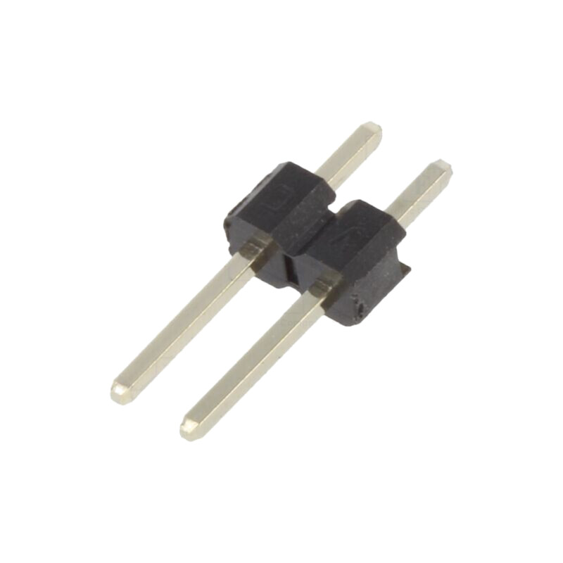 Conector: şiruri pini; şir pini; tată; PIN: 2; drept; THT; 2,54mm