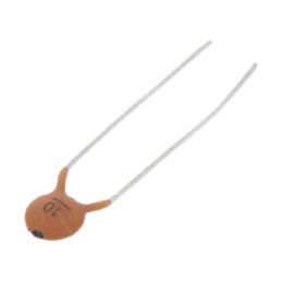 Condensator: ceramic; 10pF; 100V; C0G (NP0); ±10%; THT; 5mm