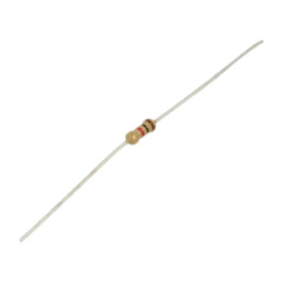 Rezistor: carbon; 1kΩ; 250mW; ±5%; Ø2,4x6,3mm; axial