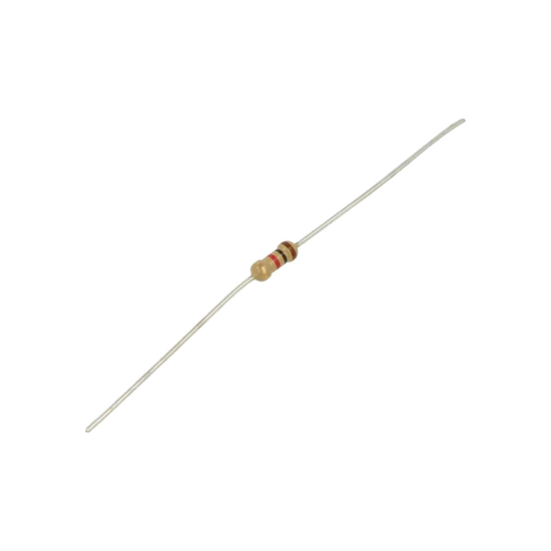 Rezistor: carbon; 1kΩ; 250mW; ±5%; Ø2,4x6,3mm; axial Rezistor: carbon; 1kΩ; 250mW; ±5%; Ø2,4x6,3mm; axial