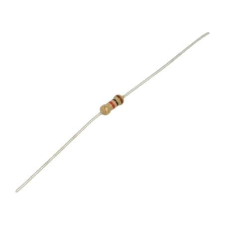 Rezistor: carbon; 1kΩ; 250mW; ±5%; Ø2,4x6,3mm; axial