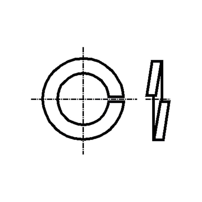 Şaibă; elastică; M4; D7,6mm; h0,9mm; Oţel rezistent la acizi A4 Şaibă; elastică; M4; D7,6mm; h0,9mm; Oţel rezistent la acizi A4