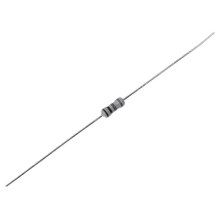 Rezistor: carbon; THT; 1,2Ω; 0,25W; ±5%; Ø0,46x28mm; Ø2,5x6,8mm