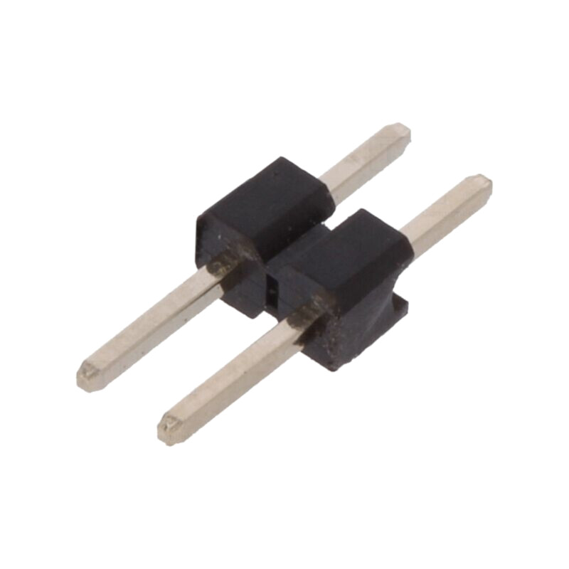 Conector: şiruri pini; şir pini; tată; PIN: 2; drept; THT; 2mm; 1x2 Conector: şiruri pini; şir pini; tată; PIN: 2; drept; THT; 2mm; 1x2